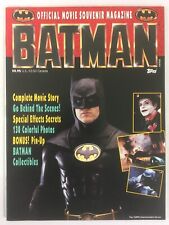 Batman Official Movie Souvenir Magazine by Topps 1989 VF 8.0 bagged, boarded. picture