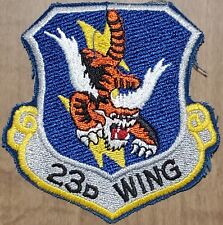 USAF 23d /23rd TACTICAL FIGHTER WING MILITARY PATCH Color Flight MOODY AFB, GA picture