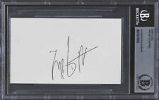 Vincent D'Onofrio Full Metal Jacket Authentic Signed 3x5 Index Card BAS Slabbed picture