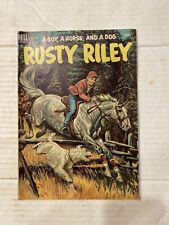 RUSTY RILEY 4C Four Color #451 1953 DELL Golden Age Comic Book Frank Godwin Art picture