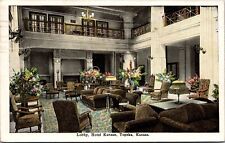 Postcard Lobby at Hotel Kansan in Topeka, Kansas~131521 picture