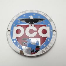 Vtg Grill Badge PCA Porsche Club of American Enamel (READ) picture