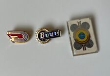 USSR Soviet Vintage Pins. Lot Of 3. Including Skiing/nordic Pin. picture