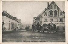 Russia Courland A Row of Jewish Furniture Movers in Mitau Postcard Vintage picture