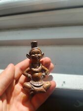 VTG Treasure Craft Ceramic Hawaiian Menehune Tiki Pixie Elf Figurine picture