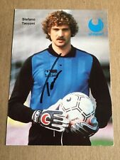 Stefano Tacconi, Italy 🇮🇹 FC Juventus Uhlsport  hand signed picture