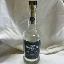 Empty Old Forester single barrel Kentucky bourbon whiskey bottle picture