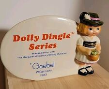 Dolly Dingle Series Shelf Sign w A Bonus Mini Dolly,  MINT - Rare picture