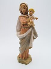 RARE VTG Fontanini Nativity Figure VIRGIN MARY BABY JESUS Made Italy #356 1985 picture