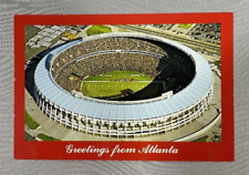 Greetings from Atlanta Georgia Postcard - A Bird's-Eye View of Atlantic Stadium picture