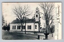 South Natick MA-Massachusetts, Eliot Unitarian Church, Vintage Postcard picture
