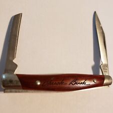 Buck 305CWS 305 Lancer Chuck Signature Knife Cherrywood 2 Blade Folding Knife picture