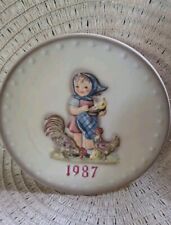 Vintage 1987 Goebel Hummel 17th Annual Plate # 283 Made in West Germany picture
