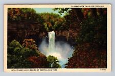 Taughannock State Park NY-New York, Taughannock Falls, Antique Vintage Postcard picture