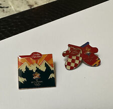 Olympic Games Salt Lake 2002 Lot Of 2 Collectible Lapel Tack Pins Betty Crocker picture