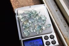 Aquamarine Facet Rough small clear chips 76 cts 100% Beryl picture