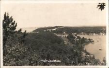1944 RPPC Pentwater,MI Scenic View Oceana County Michigan Real Photo Post Card picture