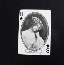 1916 MJ Moriarty Playing Cards Anna Pavlowa Movie Souvenir Card Co. picture
