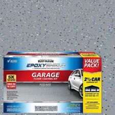 Garage Epoxy Shield Floor Kit 240 oz. Gray High-Gloss 2.5-Car Waterproof Sealant picture