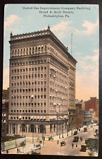 Vintage Postcard 1912 United Gas Improvement Building, Philadelphia, PA picture