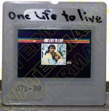 One Life to Live James DePaiva Andrea Evans Cord Tina transparency 35mm slide picture