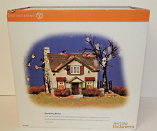 Dept 56 Snow Village Halloween Hauntsburg House 55058 RETIRED With Box & Cord picture