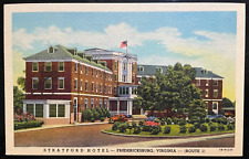 Vintage Postcard 1943 Stratford Hotel, Fredericksburg, Virginia  (VA) picture