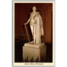 Postcard VA Richmond Houdon Statue Of Washington picture