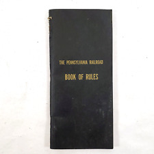 Pennsylvania Railroad Book Of Rules Effective October 28, 1956 Rule Book RXR picture