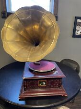 Antique His Master's Voice HMV Gramophone Original Phonograph Table Top Model 32 picture