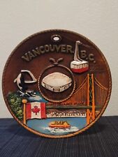 Vancouver BC Canada Landmarks Ceramic Souvenir Plate 8