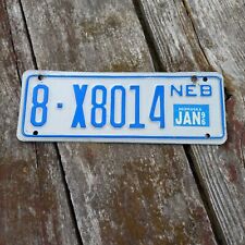1996 Nebraska TRAILER License Plate - 