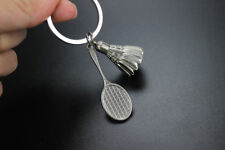 1pc Simulation Mini Badminton Key Ring Keyring Keychain Pendant Gift picture