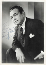 Edward G. Robinson 5x7 Vintage Inscribed and Beckett Certified Photograph picture