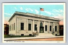 Fort Madison IA-Iowa, Panoramic United States Post Office, Vintage Postcard picture