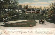 1907 Peoria,IL Bradley Park Pavilion Tuck Illinois Antique Postcard 1c stamp picture