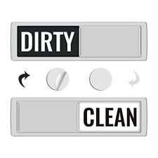 KitchenTour Dishwasher Magnet Clean Dirty Sign, Upgrade Super Strong 5.Silver picture