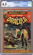 Tomb of Dracula #1 CGC 6.5 1972 4215330005 1st app. Dracula in a Marvel comic picture
