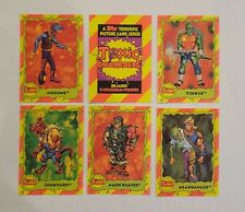1991 TROMA TOXIC CRUSADERS - Base Set, Holograms & Unopened Pack (You Pick) picture