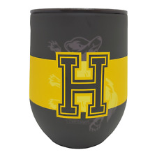 Harry Potter Hufflepuff Corkcicle Cup 12oz Metal Stemless Glass Wizarding World picture