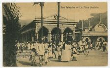 Vintage Postcard 1920s El Salvador La Finca Modelo Libreria Universal Photo picture