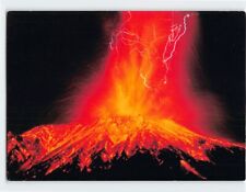 Postcard Sakurajima eruption continues to be active Sakurajima Japan picture