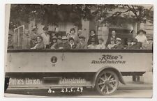 Sightseeing Tour Bus Berlin Germany 1924 RPPC Real Photo Unposted Postcard picture