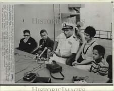 1971 Press Photo Captain Samuel Gravely, to Be Navy's 1st Black Admiral, & Press picture