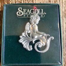 Seagull Baby Angel Pewter Ornament Canada New In Box picture