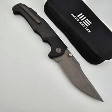 WE Knife Blocao Folding Knife Titanium & Carbon Fiber Handles S35VN Blade 920B picture