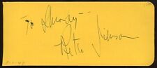 Rita Johnson d1965 signed 2x5 autograph on 1-1-48 Actress They Won't Believe Me picture