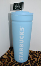 2024 Starbucks SS Cold Tumbler Baby Blue Venti Summer EARLY RELEASE *NEW* picture