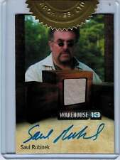 Warehouse 13 Season 3 Autograph Costume Card Saul Rubinek as Artie Nielsen picture