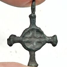 RARE Authentic Medieval Crusader Bronze Cross Artifact Circa 1095-1492 AD * B picture